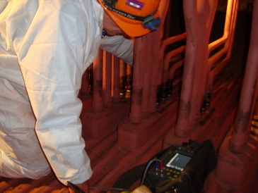 Forbrændingssystem bliver undersøgt og forbedret